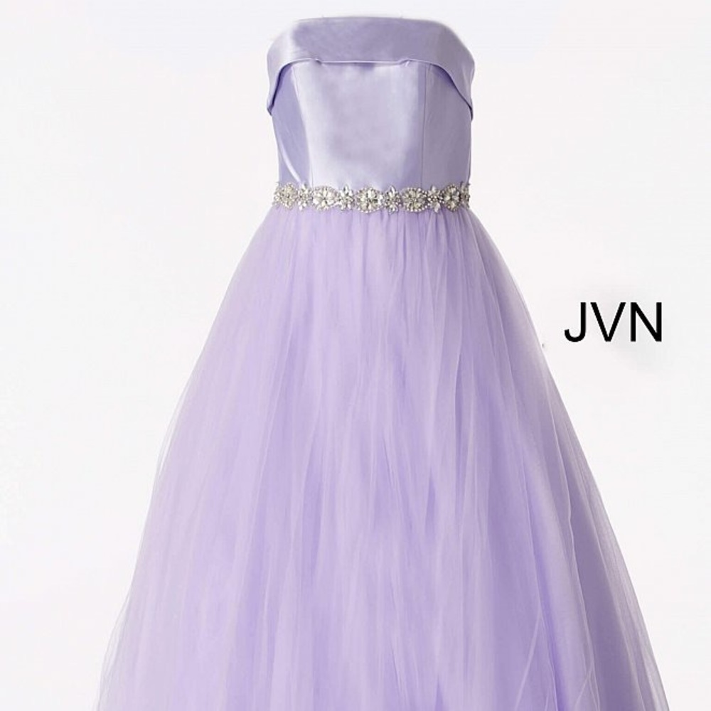 JVN by Jovani style JVN66687 lavender ballgown NWT